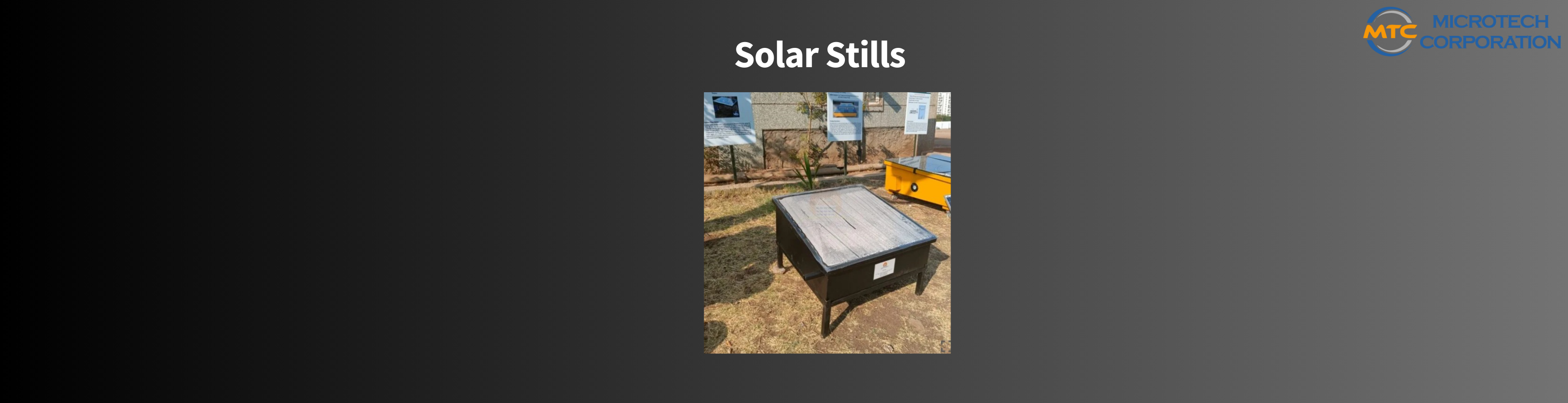 Solar Stills 